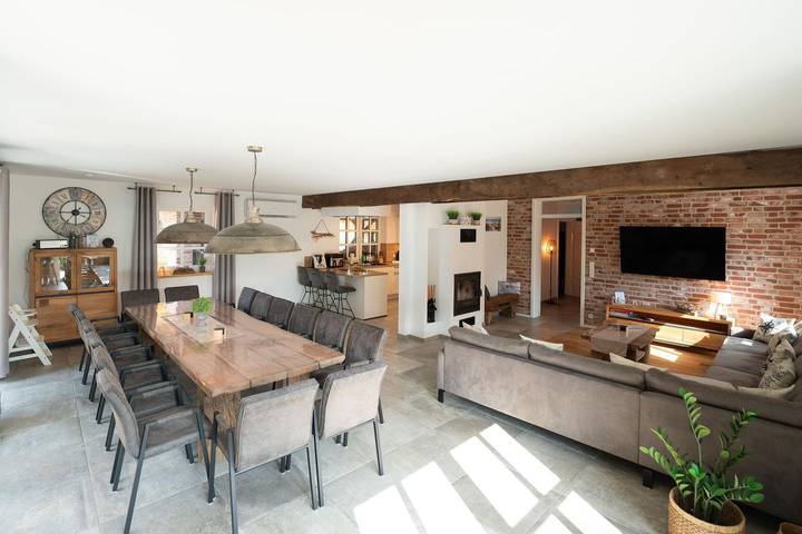 Ferienhaus für 16 Personen, mit Terrasse und Garten sowie Sauna und Ausblick in Biendorf - 2