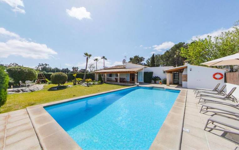 Chalet para 8 personas, con Terraza además de Piscina y Vistas en Las Palmeras
