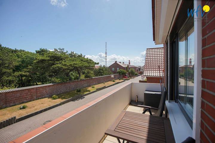 Ferienwohnung für 2 Personen, mit Garten und Balkon auf Borkum - 2