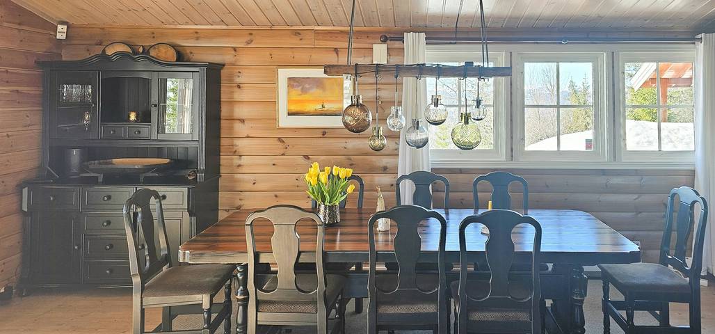 Hütte mit fantastischer Aussicht, Sauna und See in Sigdal