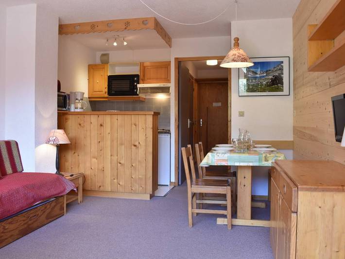 Gîte pour 4 personnes, avec Balcon dans Meribel-les-Allues