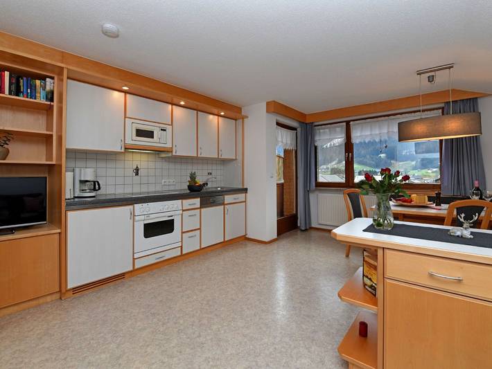 Ferienwohnung für 2 Personen, mit Balkon und Terrasse sowie Garten und Ausblick in Au - 4
