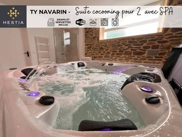 Gîte pour 2 personnes, avec jacuzzi à Brest