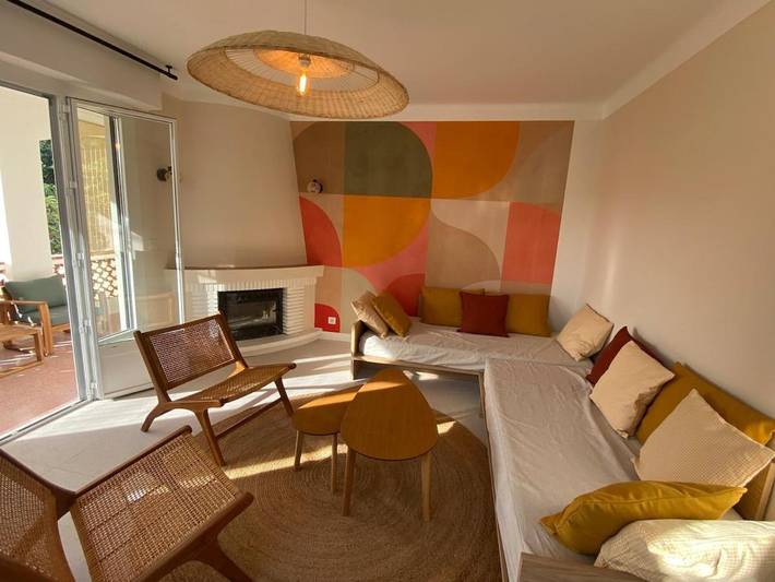 Location de vacances pour 7 personnes, avec vue et jardin dans Plage de la Baumette - 2