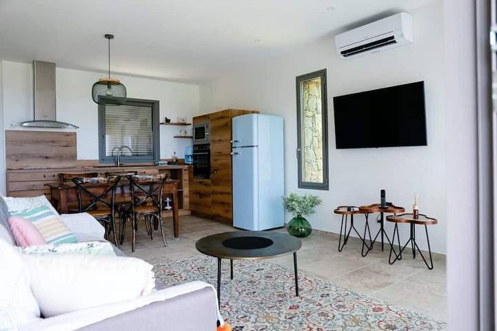 Villa U Lotu avec piscine et vue mer Deluxe Villa in Farinole, Calvi und Umgebung