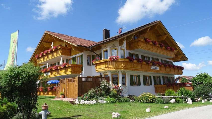 Ferienhaus für 5 Personen, mit Sauna und Ausblick sowie Garten in Nesselwang - 3