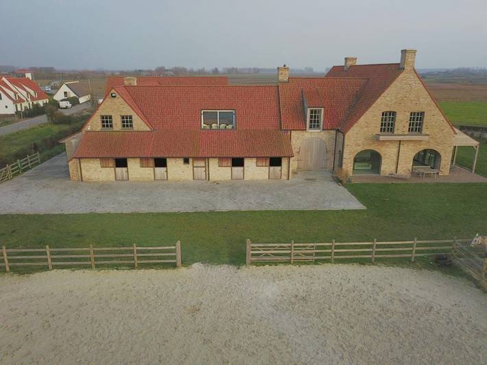 Ferienhaus für 4 Personen, mit Garten und Ausblick, mit Haustier