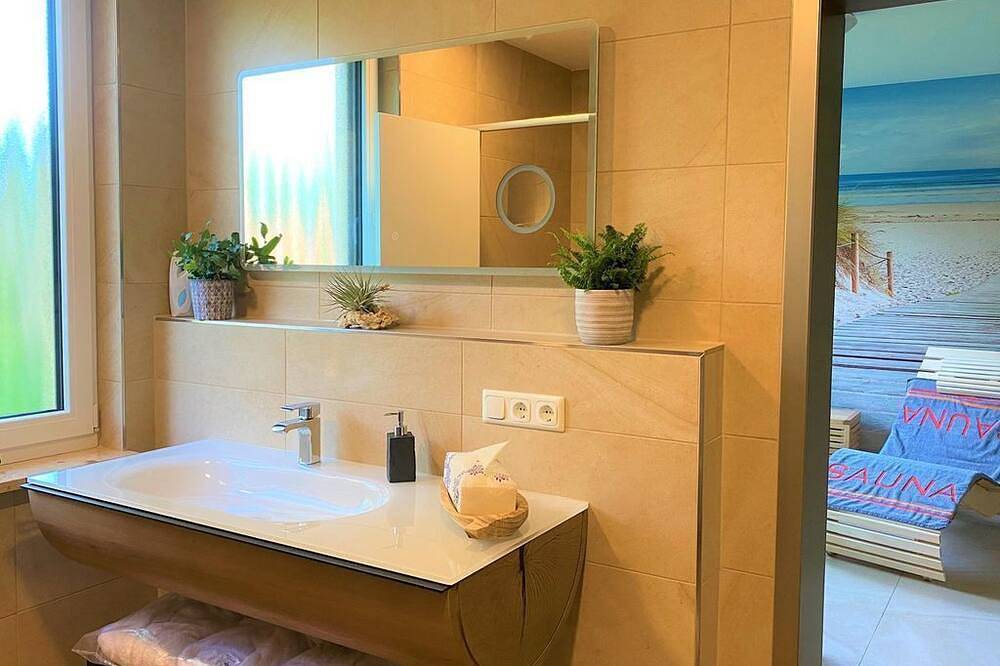 Ganze Wohnung, Ferienwohnung \"Zum Rundblick\", 1 Schlafraum - Ferienwohnungen Kunert in Hohnstein, Elbsandsteingebirge