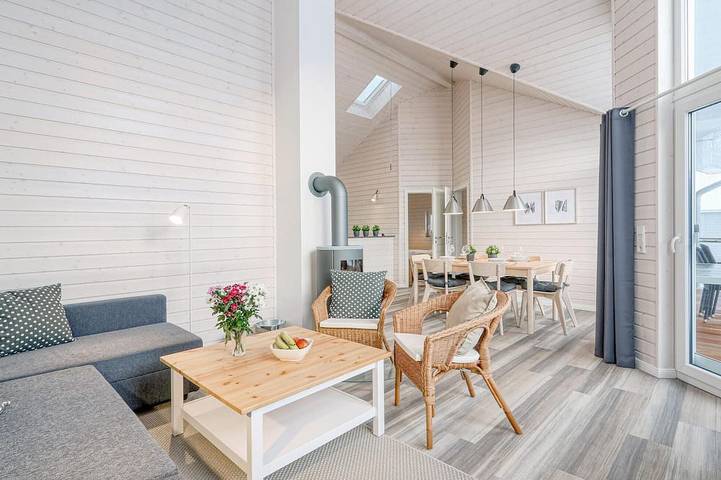 Ferienhaus für 5 Personen, mit Garten und Sauna