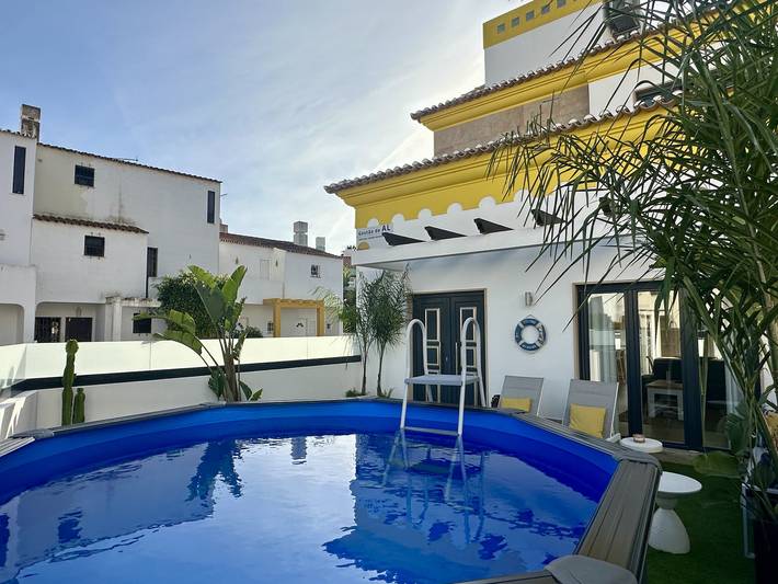 Gîte para 8 pessoas, com varanda no Algarve