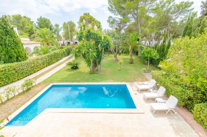 Villa für 6 Personen mit Garten in Cala Blava, Llucmajor