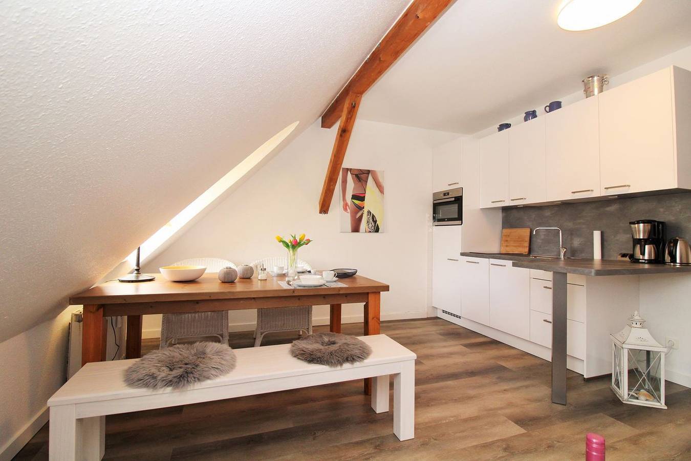 Ganze Wohnung, Res. Wischuer We 35: moderne und freundliche 2-Zimmer-Fewo in Wischuer, Biendorf