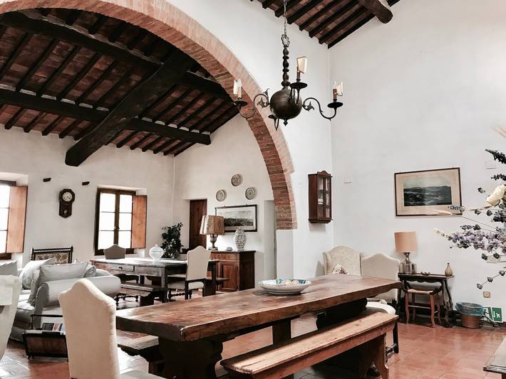 Agriturismo per 21 persone, con animali domestici a Monteriggioni