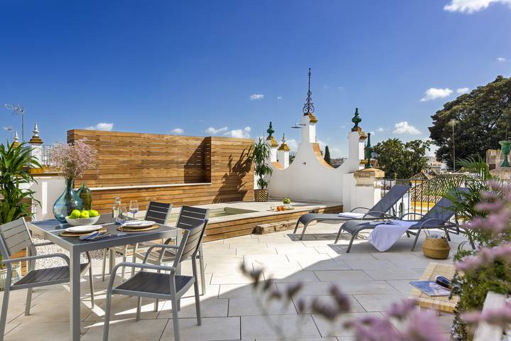 Apartamento de vacaciones para 4 personas, con Terraza en Sevilla