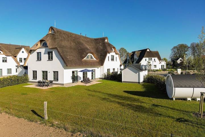 Cottage für 8 Personen, mit Terrasse und Garten sowie Sauna
