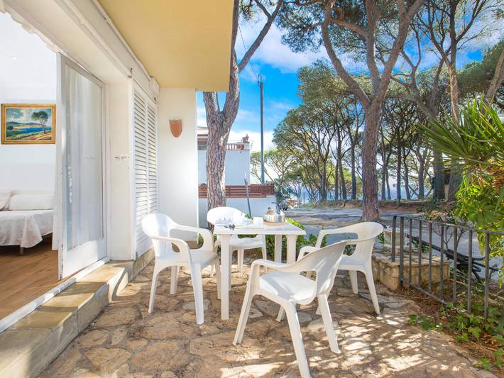 Ferienwohnung für 4 Personen, mit Terrasse in Palafrugell