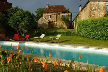 Gîte pour 7 personnes, avec piscine et jardin à Saint-Michel-Loubéjou