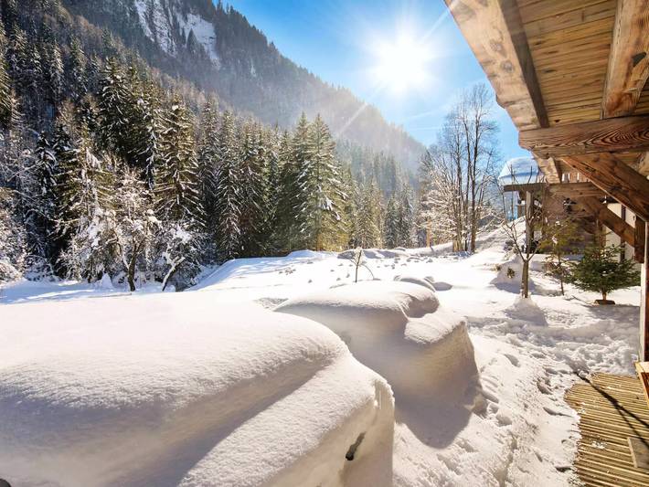 Gîte pour 8 personnes, avec terrasse et jardin, animaux acceptés à Montriond - 4