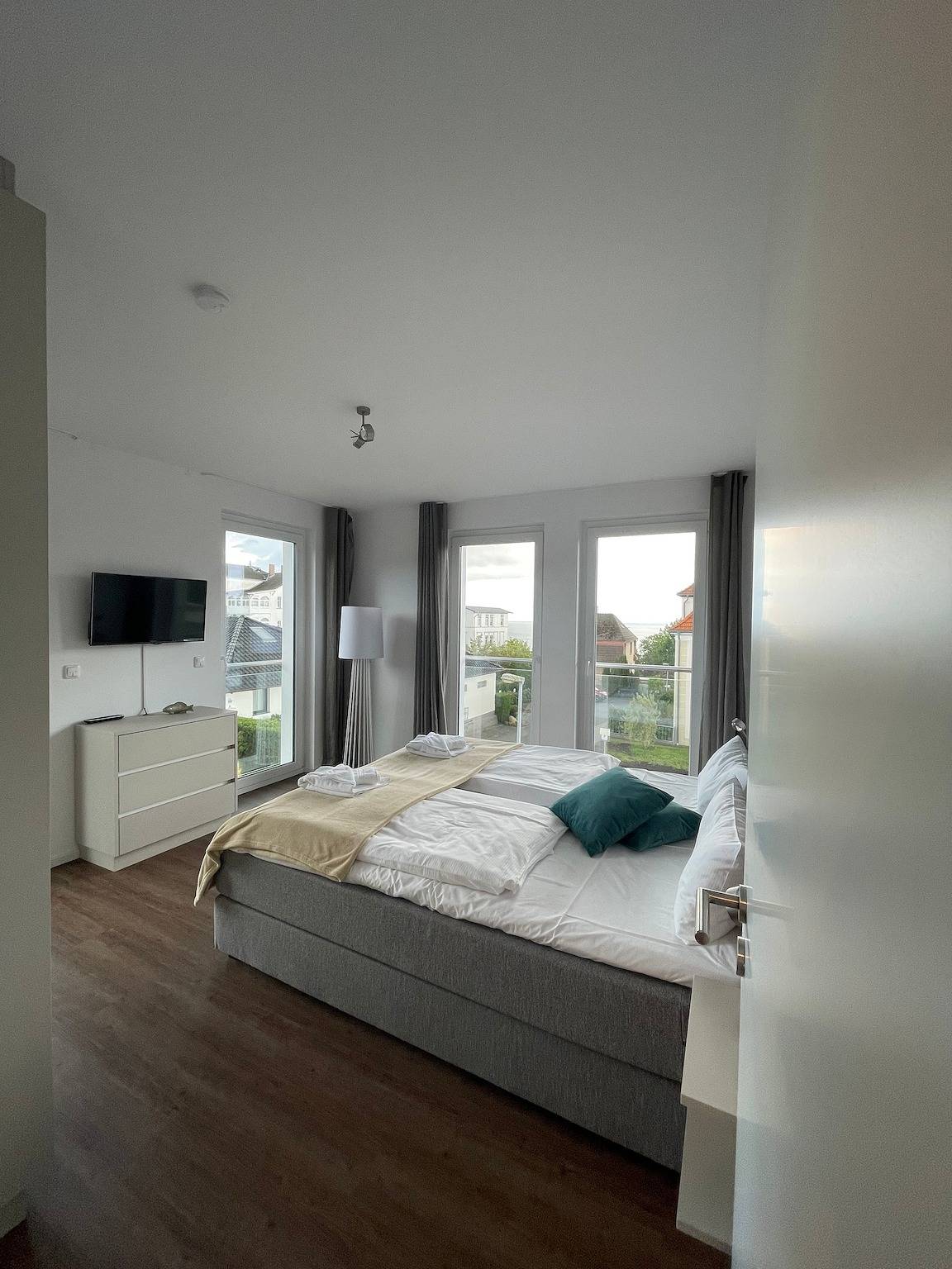 Appartement de vacances entier, Ferienappartement "Liegeplatz" in Sassnitz, Parc national Jasmund