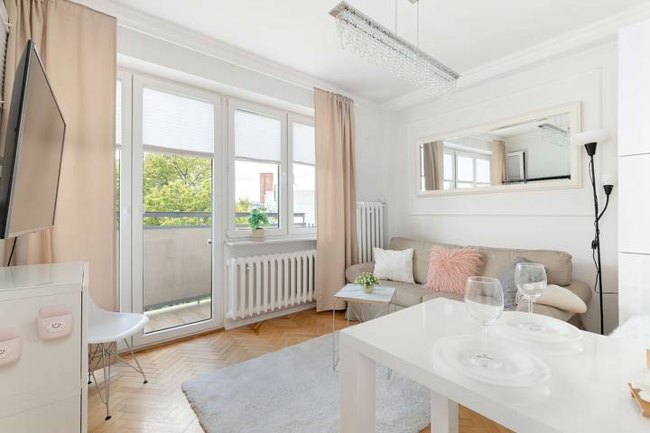 Apartament wakacyjny dla 4 osób, z Ogród w Przymorze