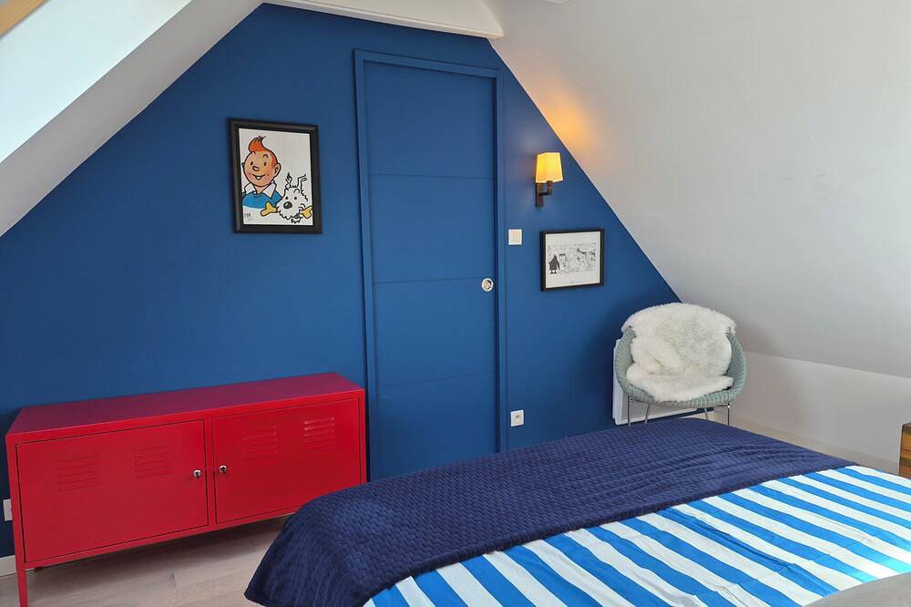 Tipoz'Immo • Ty Emma with ocean view • walking distance to the beach • garden • in Penhors, Pouldreuzic