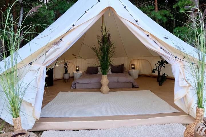 Camping für 2 Personen, mit Terrasse und Ausblick, mit Haustier in Saaremaa - 3