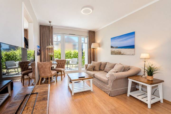 Ferienwohnung für 2 Personen, mit Terrasse und Sauna