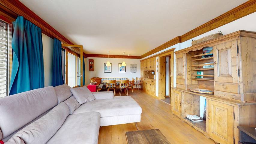 Ganze Wohnung, Ferienwohnung für 4 Personen mit Ausblick in St. Moritz 3 Bad, St. Moritz
