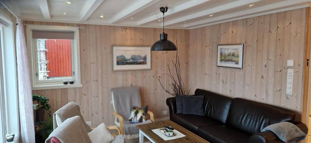 Ferienhaus für 6 Personen, mit Sauna und Terrasse sowie Ausblick auf den Lofoten - 3