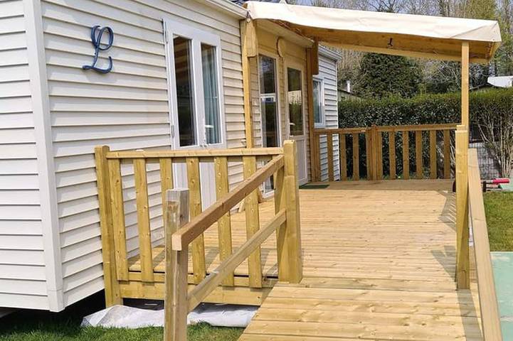 Mobil home pour 3 personnes à Les Grandes-Ventes