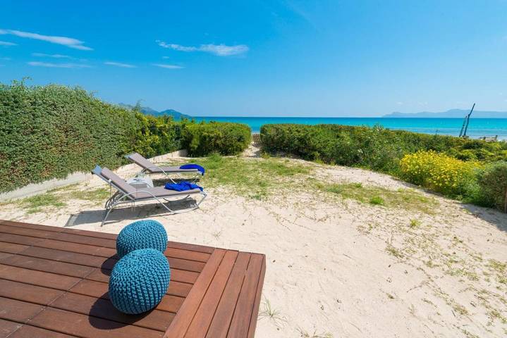 Ferienhaus für 6 Personen, mit Terrasse und Ausblick in Playa de Muro - 2