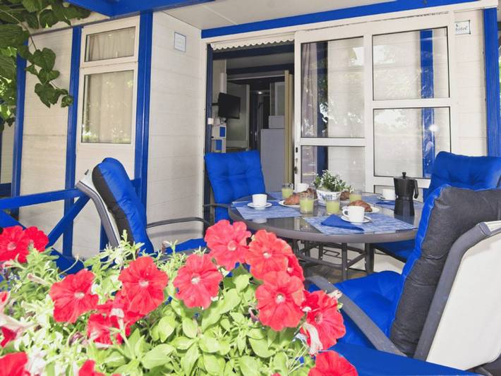 Bungalow con aire, mascotas Ok - 2 pers. in Platja del Marjal (Terres de l'Ebre), Alcanar