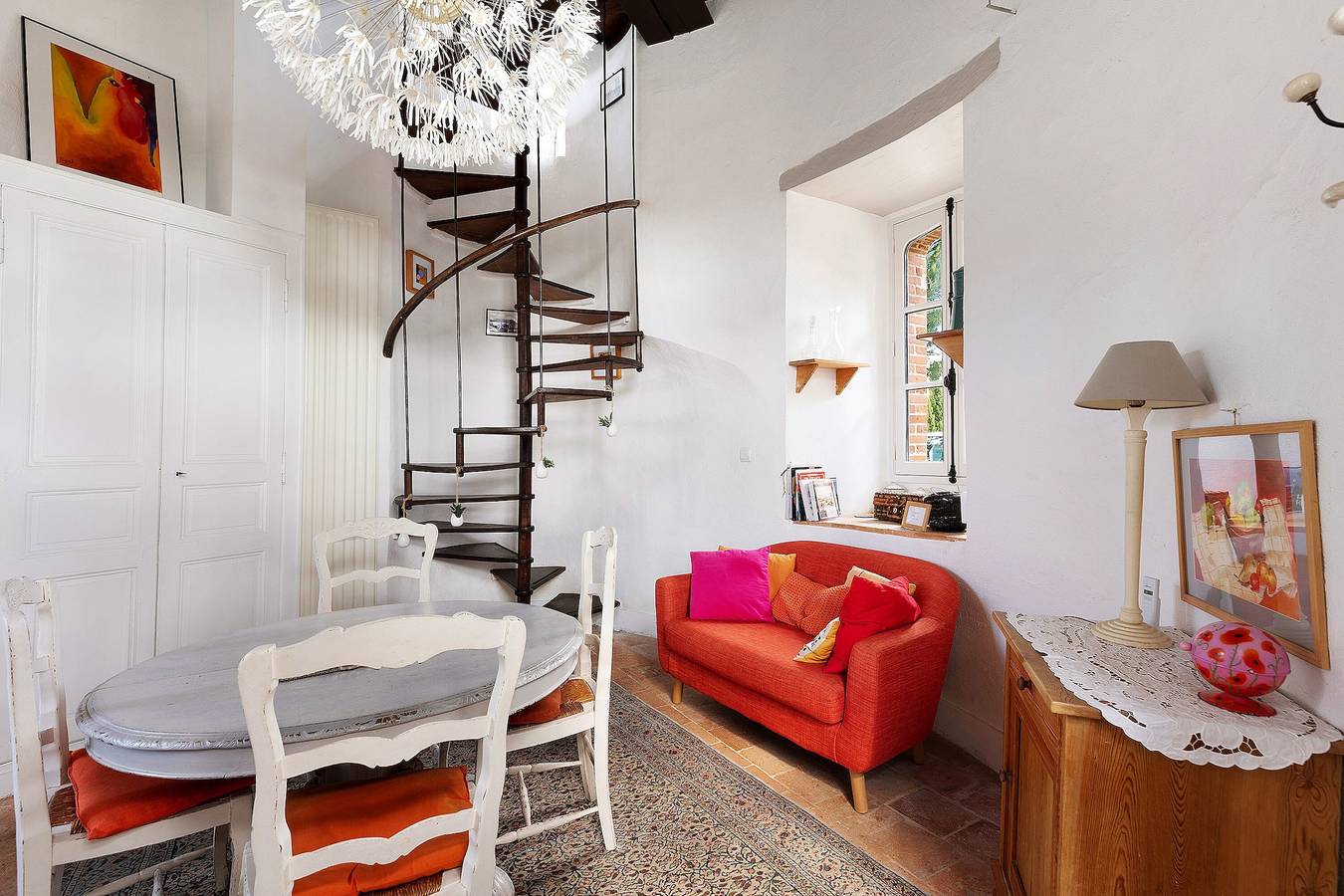 Casa de vacaciones «Tour-moulin» con terraza, jardín privado y Wi-Fi in Bouchemaine, Angers region