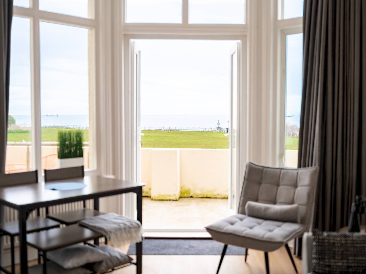 Apartamento entero, Pass the Keys | Stunning Sea Front Retreat With Patio | Margate in Botany Bay, Kent