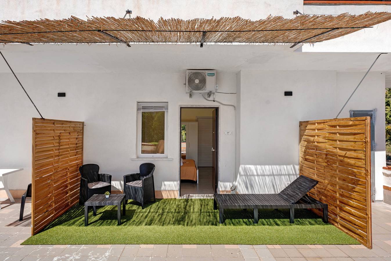 Chambre 'La Fiesta' avec vue sur la mer, Wi-Fi et climatisation in Capaccio, Cilento