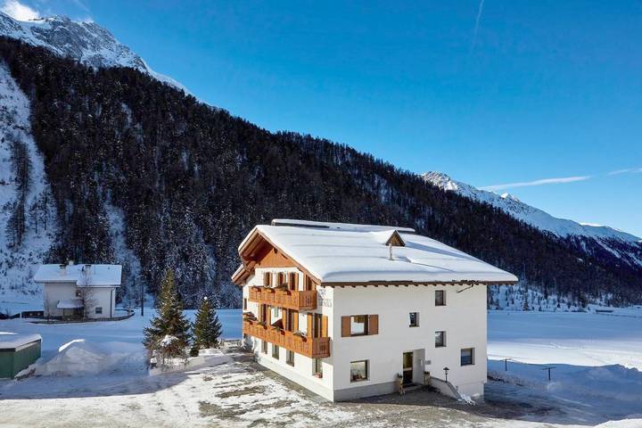 Ferienhaus für 4 Personen, mit Garten und Sauna sowie Ausblick, mit Haustier in Sulden - 3