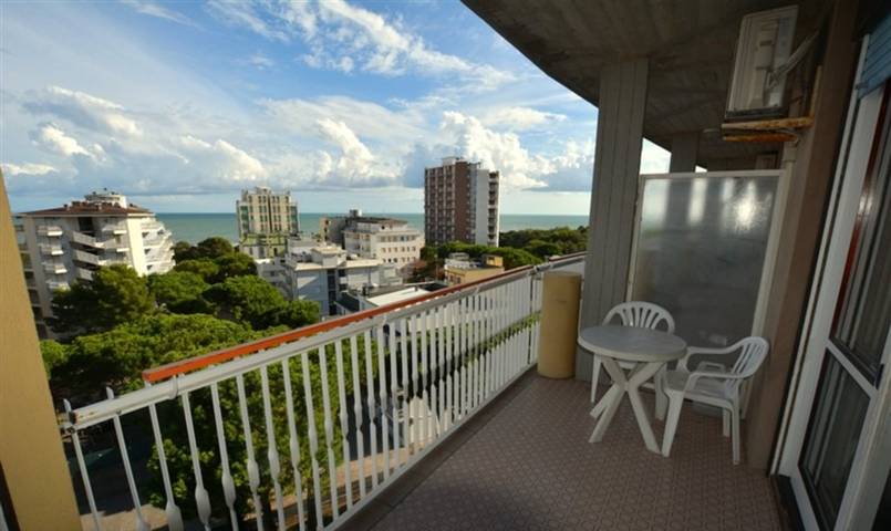Ferienwohnung für 6 Personen, mit Meerblick und Balkon/Terrasse sowie Ausblick