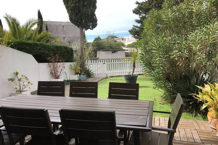 Villa pour 8 personnes, avec Balcon ainsi que Terrasse et Jardin au Le Grau-du-Roi