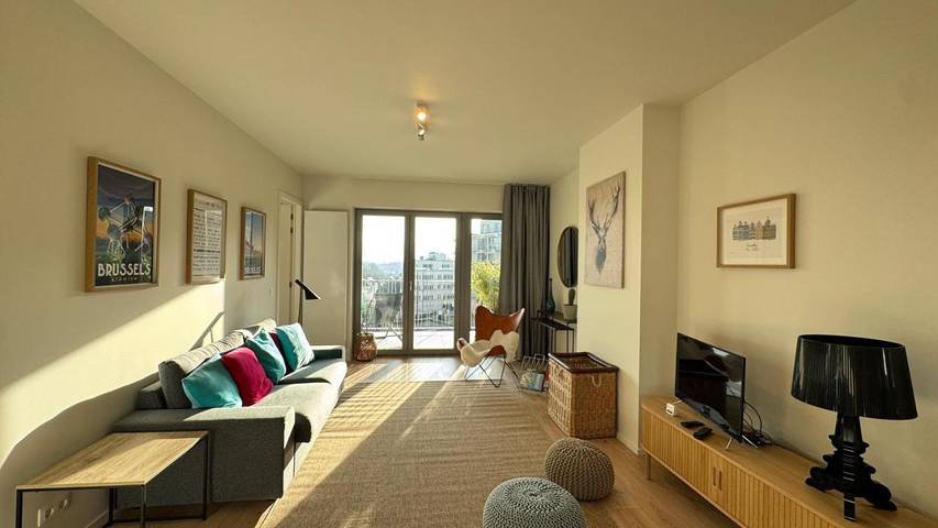 Location de vacances pour 4 personnes, avec terrasse et vue à Uccle