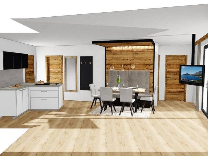 Ferienwohnung für 2 Personen, mit Balkon und Terrasse sowie Garten und Sauna in Ladis - 4