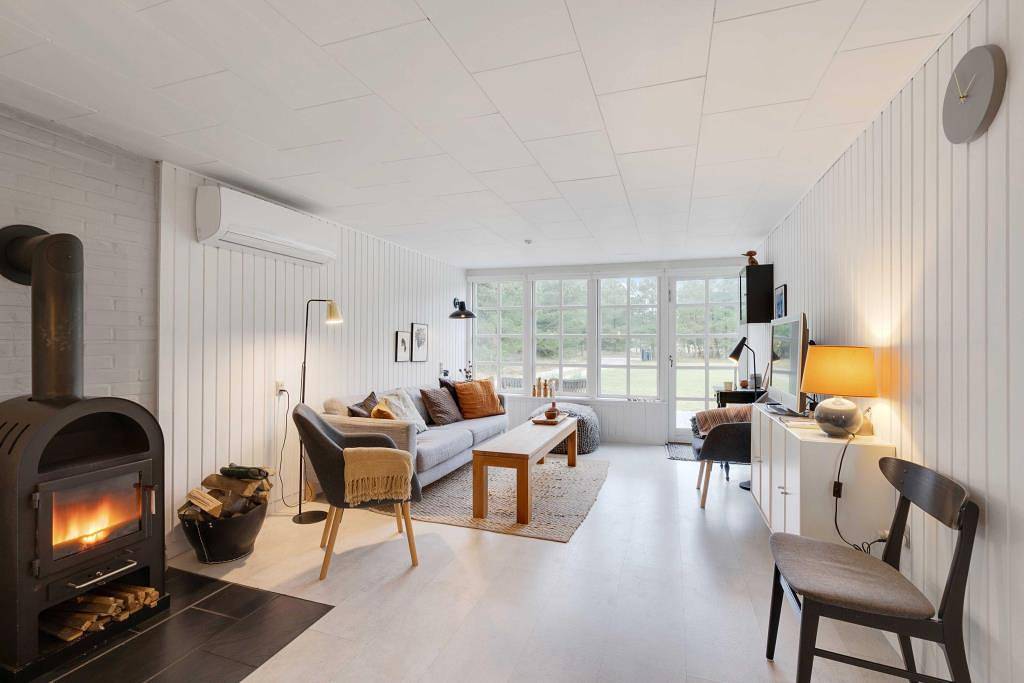 Nettes Sommerhäuschen für 6 Personen und Hund, gratis Internet in Vejers Strand, Varde