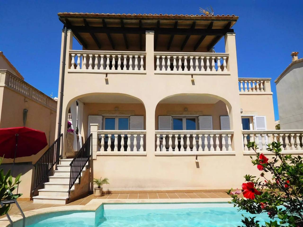 Haus 6 Personen in Cala Anguila, Manacor