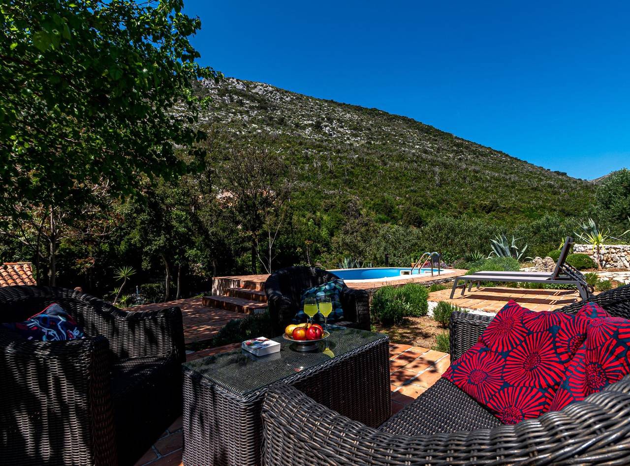 Villa für 4 Personen mit Garten in Trstenik, Peljesac