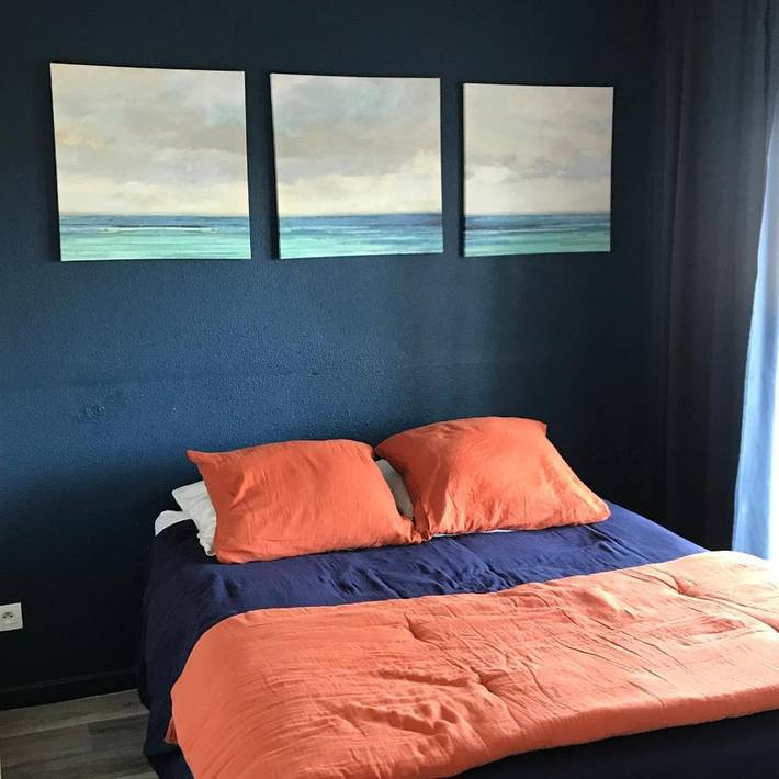 Gîte pour 3 personnes, avec terrasse et piscine dans Golf De La Nivelle - 4