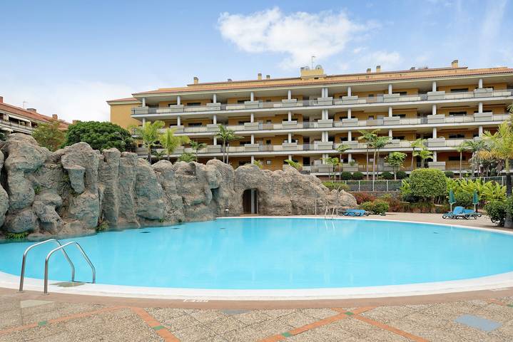 Apartamento para 4 personas, con Jardín y Piscina para niños en Puerto de la Cruz