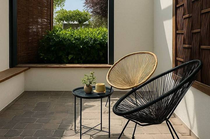 Ferienwohnung für 6 Personen, mit Terrasse