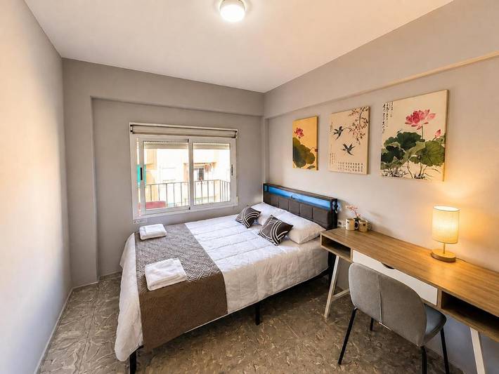 Maison d’hôte pour 2 personnes, avec Balcon et Vue à Castellón de la Plana