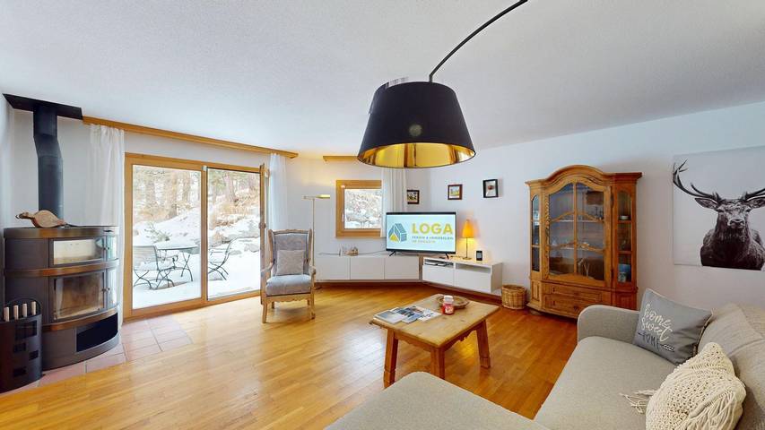 Gîte pour 4 personnes, avec vue et jardin, animaux acceptés à St. Moritz - 4