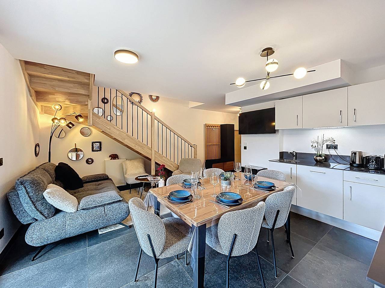 Apartamento entero, Apartamento nuevo de 2 habitaciones cerca de las pistas en Combloux con parking in Combloux, Pays du Mont-Blanc