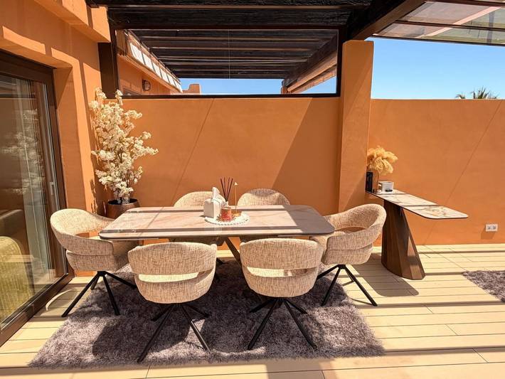 Ganze Wohnung, Ferienwohnung 'Casares Costa Doña Julia Golf' mit Meerblick, WLAN und Klimaanlage in Playa Ancha, Casares